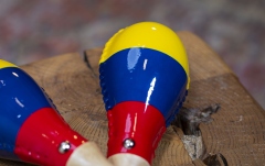Maracas  Meinl Rawhide Maracas - Traditional/Colombia