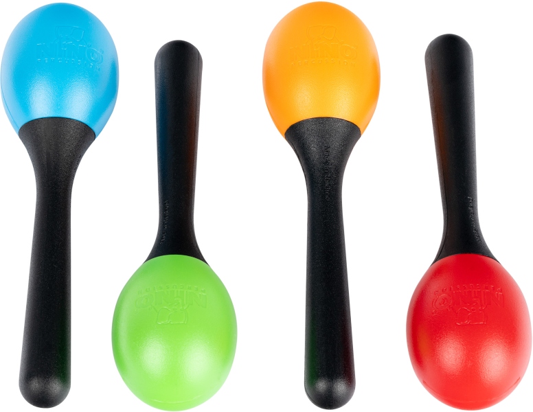 Nino Percussion Kids Maracas Set - 4 Pcs.
