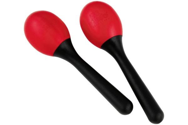 Plastic Egg Maracas - Red