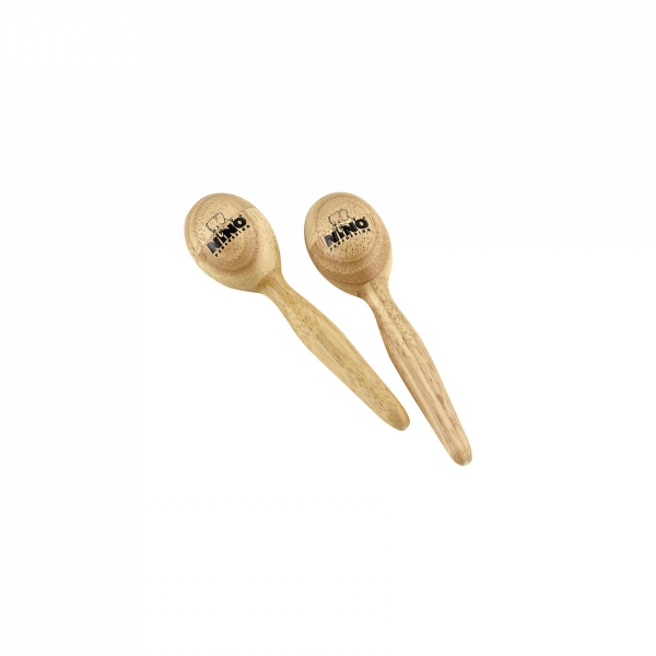 Nino Percussion Wood Egg Maracas - Small