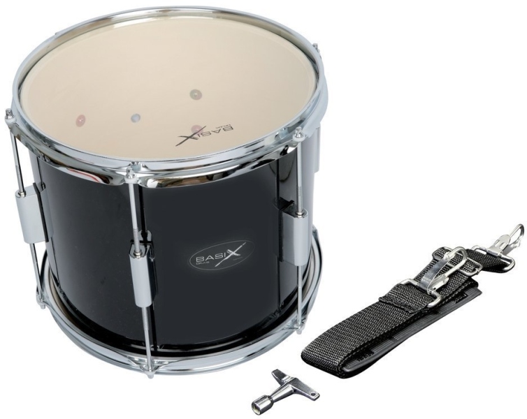 Gewa Marching Drum Basix 12'' x 10'' Black