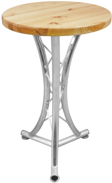 Alutruss Bistro Table, curved