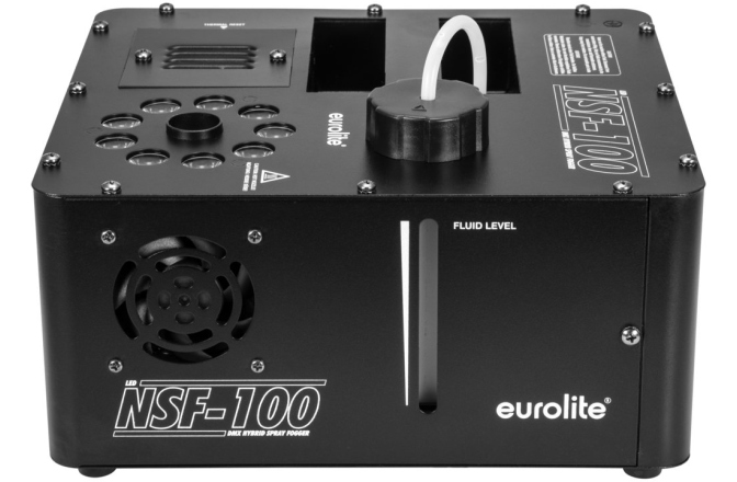 Mașină de Ceață cu LED-uri Eurolite NSF-100 LED DMX Hybrid Spray Fogger