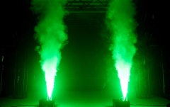 Mașină de Ceață cu LED-uri Eurolite NSF-100 LED DMX Hybrid Spray Fogger