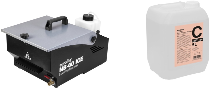 Eurolite Set NB-60 + Smoke Fluid -C2D- 5l