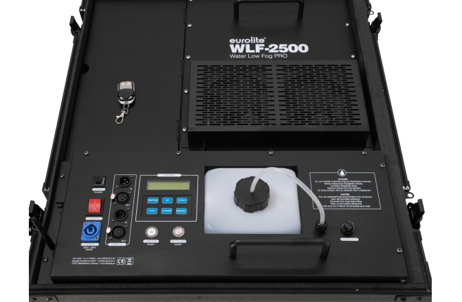 Masină de ceață joasă pentru producții de scenă și teatru Eurolite WLF-2500 Water Low Fog PRO