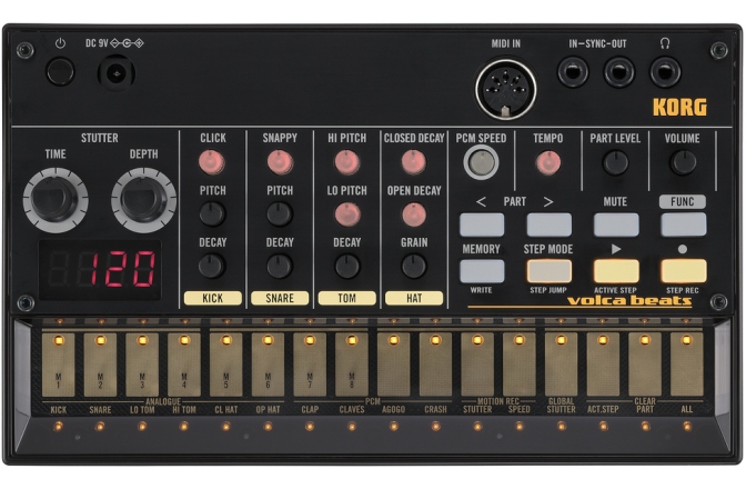 Masina de ritmuri, groovebox Korg Volca Beats