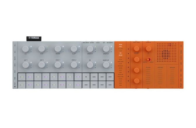 Mașină de ritmuri/Sintetizator Yamaha Seqtrak Orange
