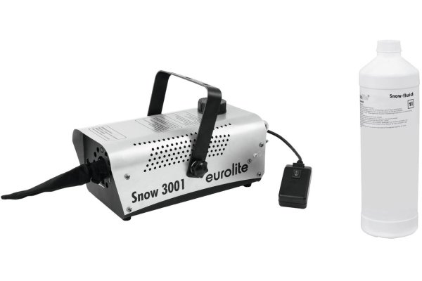 Set Snow 3001 Snow machine + Snow fluid 1l Set Snow 3001 Snow machine + Snow fluid 1l