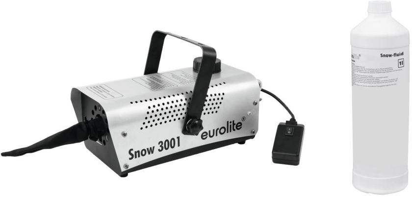 Eurolite Set Snow 3001 Snow machine + Snow fluid 1l
