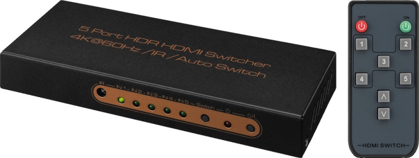 Monacor HDMS-5014K Switcher