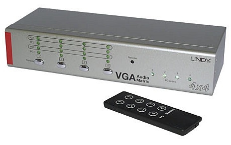 Matrice / switch VGA ?i audio Lindy VGA Audio Matrix 4x4