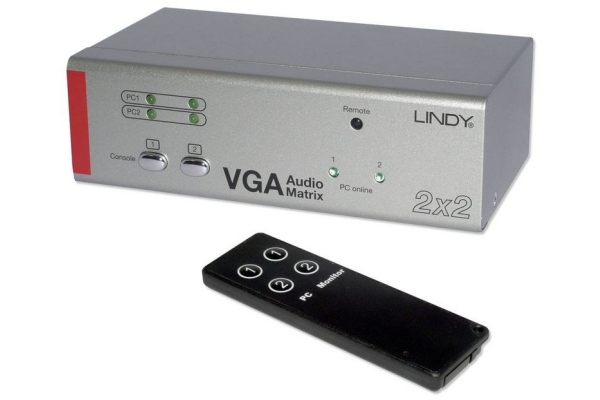 Lindy VGA Audio Matrix 2x2