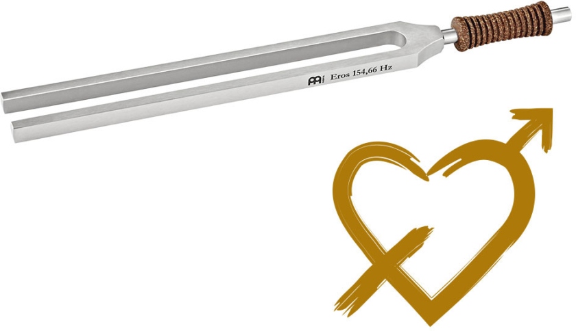 Meinl Planetary Tuned Therapy Tuning Fork - Eros - 154.66 Hz