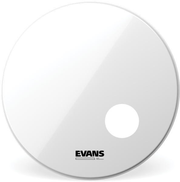Evans EQ3 Resonant Smooth White BD Head 24 Inch