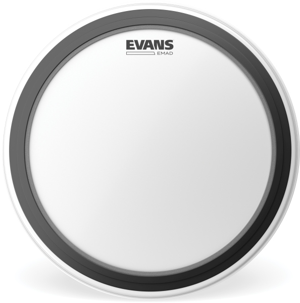 Evans EMAD Coated White BD Head 24 Inch