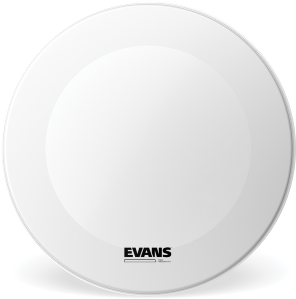 Evans EQ3 Resonant Coated White BD Head No Port 20 Inch
