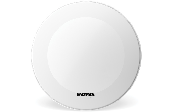 Membrană de Tobă Mare Evans EQ3 Resonant Coated White BD Head No Port 22 Inch