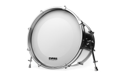 Membrană de Tobă Mare Evans EQ3 Resonant Coated White BD Head No Port 22 Inch