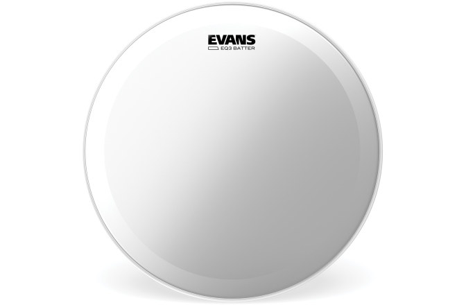 Membrană de tobe Evans EQ3 Clear Bass Drum Head 24 Inch