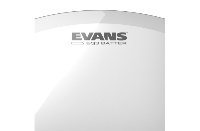 Membrană de tobe Evans EQ3 Clear Bass Drum Head 24 Inch