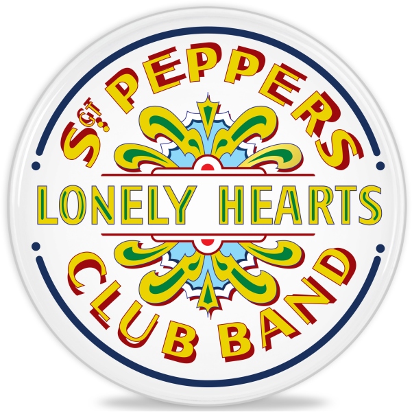 Evans Sgt. Pepper's Souvenir Drumhead 12 inch