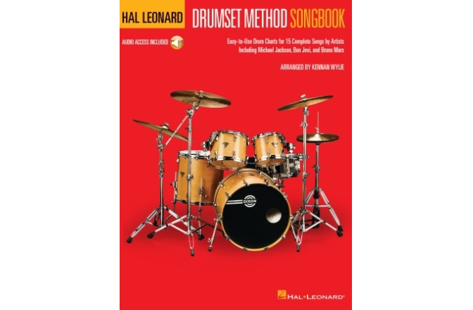 Metodă pentru Tobe No brand Hal Leonard Drumset Method Songbook