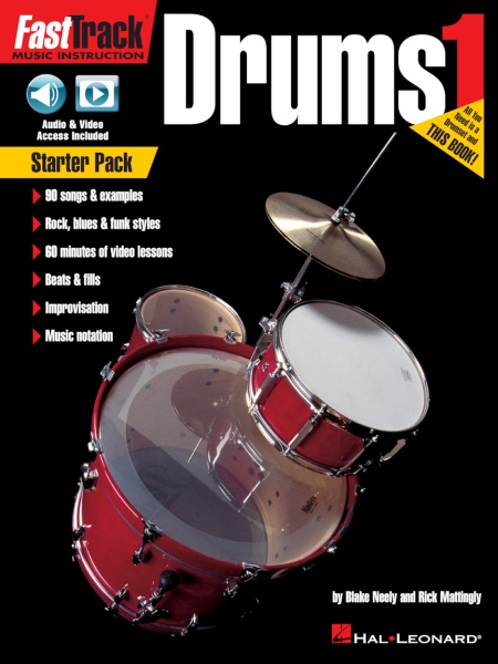 FastTrack Drum Method: Starter Pack (Book/Online Audio & Video)
