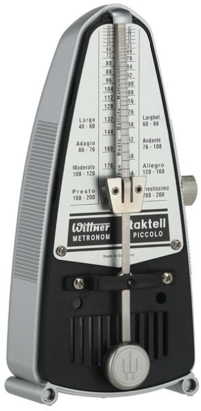 Wittner Metronom  Piccolo Argintiu 838