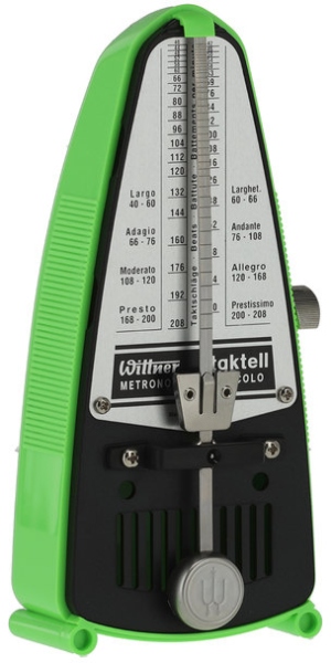 Wittner Metronom Piccolo Verde fosforescent 830 421