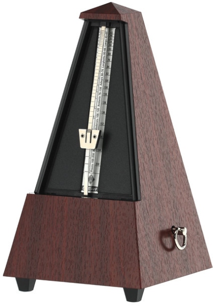 Wittner Pyramid Mahogany grain