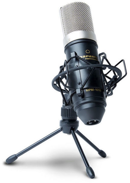Set microfon studio cu stativ de masa Marantz MPM 1000