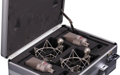 Set stereo cu doua microfoane Neumann TLM 103 mt cu suspensie elastica.