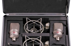 Set stereo cu doua microfoane Neumann TLM 103 mt cu suspensie elastica.
