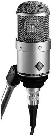 Microfon de studio condenser cardioid pe lampa Neumann M147 Tube