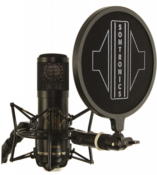 Microfon condenser cardioid cu accesorii Sontronics STC-20 Pack