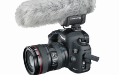 Microfon condenser de tip shotgun cu montare pe camera de filmat Audio-Technica AT8024