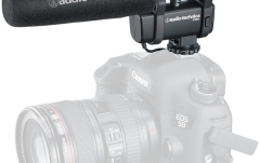 Microfon condenser de tip shotgun cu montare pe camera de filmat Audio-Technica AT8024