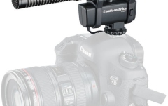 Microfon condenser de tip shotgun cu montare pe camera de filmat Audio-Technica AT8024