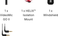 Microfon Shotgun Rode VideoMic GO II Helix