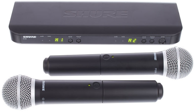 Shure BLX288 / PG58