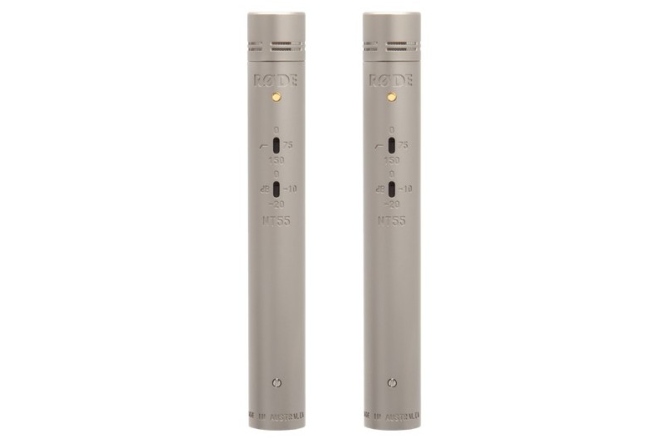 Microfone de Studio Rode NT55 Matched Pair