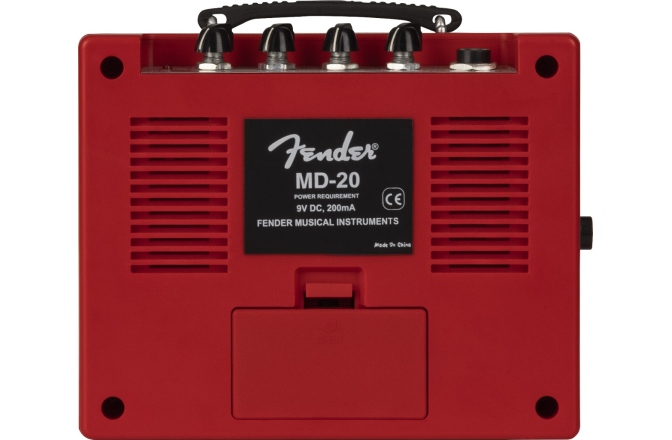 Mini combo chitară electrică Fender Mini Deluxe Amp Red
