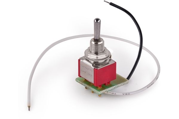 MEC Pickups  Mini Toggle Switch Assembly for Warwick Streamer Jazzman - Chrome