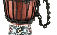 Mini Djembe Meinl African Style Mini Djembe Flower Design