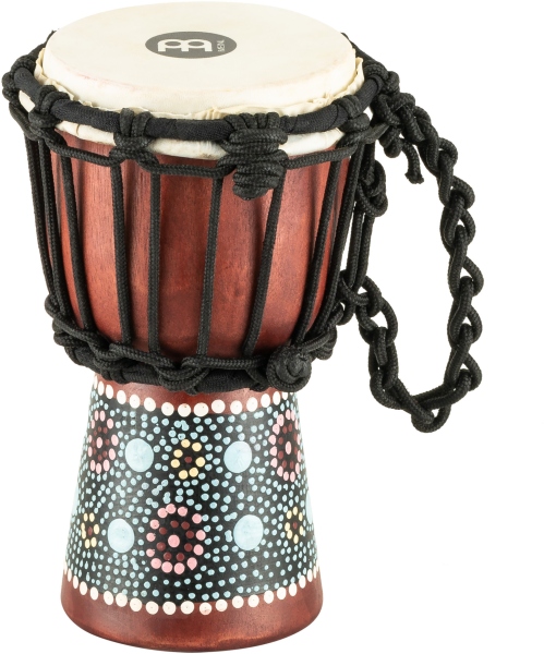 Meinl African Style Mini Djembe Flower Design