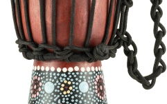 Mini Djembe Meinl African Style Mini Djembe Flower Design