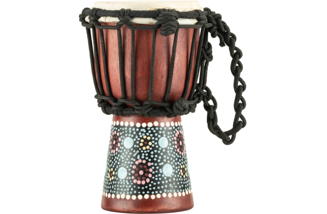 Mini Djembe Meinl African Style Mini Djembe Flower Design