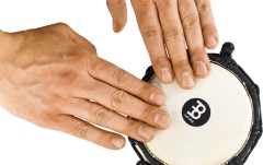 Mini Djembe Meinl African Style Mini Djembe Flower Design