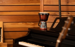 Mini Djembe Meinl African Style Mini Djembe Flower Design